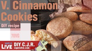 VANILLA amp CINNAMON COOKIES DIY EJuice Recipe [upl. by Connett]