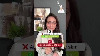 Niacinamide  Avoid these mistakes Dermatologist [upl. by Reina778]