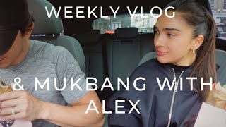 Weekly Vlog amp Mukbang with Alex [upl. by Atekihs776]