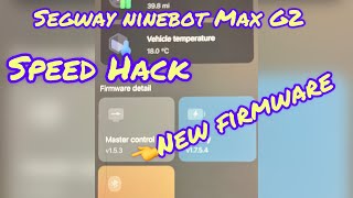 Segway Ninebot Max G2 Speed hack v153 [upl. by Muriah]