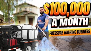 How To Start A 6 FIGURE Pressure Washing Business Full Breakdown [upl. by Nilyaj]