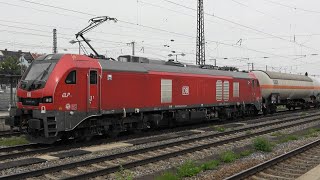 München Ost AKE Rheingold🇮🇹Taurus IC1 Railjet 2 BR159 DB Cargo Güterzüge Zweiwegebagger [upl. by Edris]