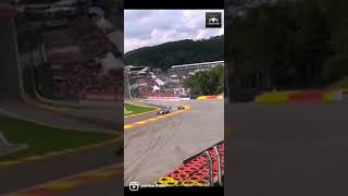 Max Verstappen Crash at Raidillon  2019 Belgian GP by the fans [upl. by Innob719]