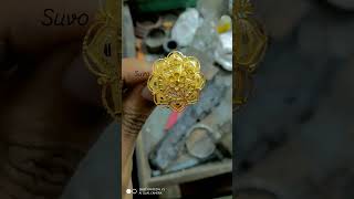 Latest gold umbrella ring beautiful design 👌👌2024gold short tseries MrBeast [upl. by Igenia521]