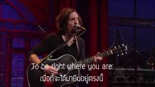 I wont give up  Jason Mraz ThaiSub [upl. by Elset]