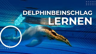 Der SCHNELLSTE BEINSCHLAG der unter Wasser möglich ist Delphinbeinschlag [upl. by Red941]