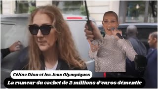 Céline Dion et les Jeux Olympiques  La Vérité Derrière les Rumeurs de Cachet [upl. by Janna]