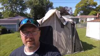 Review Kodiak Canvas Tent  First time unbox  set up  SIMPLE REVIEW [upl. by Stila]