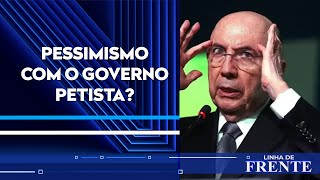 Henrique Meirelles sobre discurso econômico de Lula “Boa sorte”  LINHA DE FRENTE [upl. by Nihahs674]