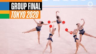 FULL Rhythmic Gymnastics Group AllAround Final at Tokyo 2020 [upl. by Enaz969]