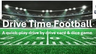 Drive Time Football first look [upl. by Madaras]