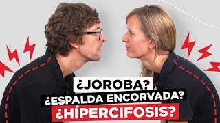 ¿Cuál es la Diferencia entre una Espalda Encorvada Hipercifosis y la Joroba [upl. by Irtak]