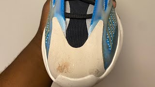 How to clean and remove stains from Yeezy 700 V3 “Arzareth” [upl. by Linnea103]