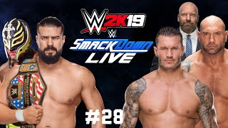 WWE 2k19 Universe Mode  Episode 28  Smackdown [upl. by Anilef]