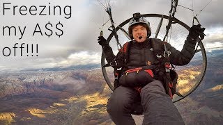 Caught in a strong headwind over Zion National Park [upl. by Siro]