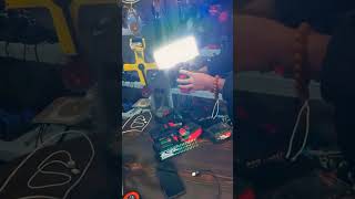 Creative LED Lens Hack for Electric Wrench Batteries shorts craftsmansedge led [upl. by Eissehc]