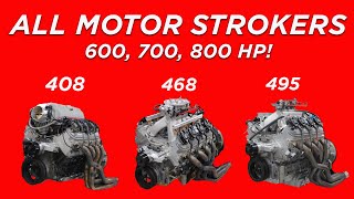 HOW TO MAKE MASSIVE ALLMOTOR LS POWER HOW MUCH POWER DOES A 408 468 OR 495 STROKER LS MAKE [upl. by Sucramraj]