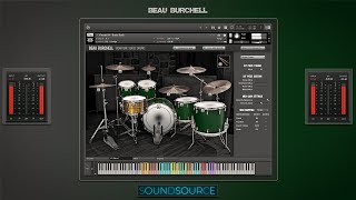 Beau Burchell Signature Series Drums KONTAKT [upl. by Ydda796]