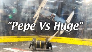 Pepe Silvia Vs Huge  Motorama Robot Conflict 2024 [upl. by Einaffyt]