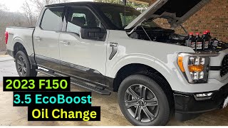 2023 Ford F150 Heritage EP 1  First Oil Change [upl. by Aridaj552]