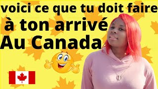 6 choses à faire des son arrivé au canada apprends à vivre au canada tes premières semaines [upl. by Aznerol]