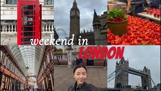 weekending in London  buckingham westminster covent garden borough market camden [upl. by Gunner]