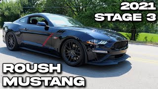 Showcasing the 2021 Stage 3 Roush Mustang w 750HP [upl. by Bahr827]