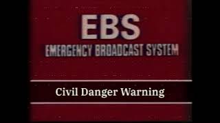 Emergency Broadcast System  1984 Los Angeles Incident The Terminator Scenario [upl. by Nady]