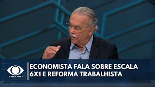 Economista fala sobre Escala 6x1 e votação sobre Reforma Trabalhista  Canal Livre [upl. by Ybrek844]