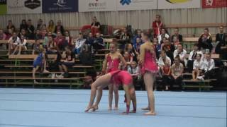 Turnclub Olympia Oosterzele AG DYN VANHERCKE Sophie CATRY Norah DE BLANC Merel FIAC 2016 [upl. by Barde]