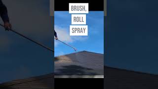 Whats the Best Roof Coating for Shingle Roofs roofrestoration roofcoating roofpainting shingle [upl. by Izzy]