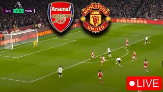 🔴 LIVE  ARSENAL VS MANCHESTER UNITED  English Premier League EPL [upl. by Gant]