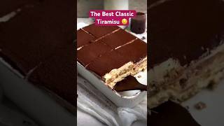 The Best Classic Tiramisu  easy recipe  ytshorts viral [upl. by Stag]