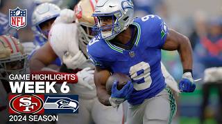 San Francisco 49ers vs Seattle Seahawks Game Highlights  NFL 2024 Season [upl. by Madeline320]