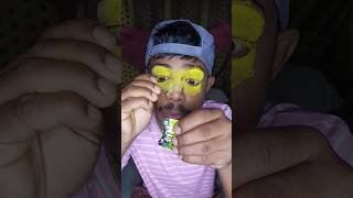 Popping green grape candy 🍬  got these in India 🇮🇳 candy shortsfeed eatingshow [upl. by Fesoy]