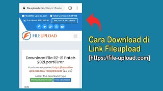 Cara Download di Fileupload fileuploadcom [upl. by Arleen357]