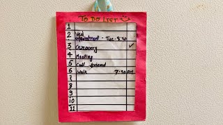 DIY to do list how to make to do list diy rewrite padshortsfeed viralvideo youtubeshorts diy [upl. by Lehmann802]