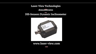 LaserView Technologies demonstrates DISSensors Dynamic Inclinometer Short [upl. by Yves]