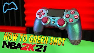 How To Green Shot On NBA 2K21 With The Mega Modz PS4 Macro Remap Controller  Frank Sparapani [upl. by Urban]