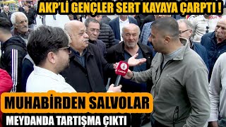 AKPli troller röportajı sabote edecekti sert kayaya çarptılar  Meydanda tartışma çıktı [upl. by Gnilrets675]