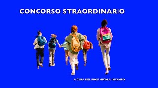 CONCORSO STRAORDINARIO [upl. by Aluor]