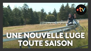 Une nouvelle piste de luge toute saison pour la Schlucht [upl. by Legra]