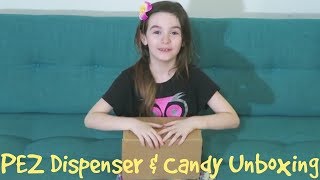 Pez Dispenser and Candy UnboxingALV TV [upl. by Edrea505]