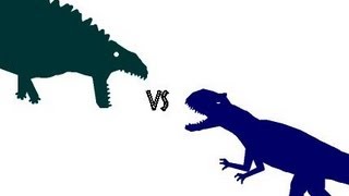 Dinosaur Territories  Dinosaur Territories Acrocanthosaurus vs Allosaurus [upl. by Llenor]