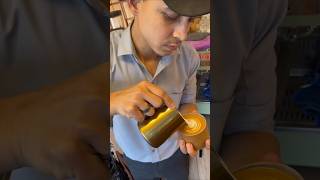 Learner ☕coffee latteart barista subscribe trending viral youtubeshorts learning beginners [upl. by Godart]