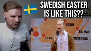 Reaction To Johan Glans on Religion Swedish Standup Comedy [upl. by Zonda]