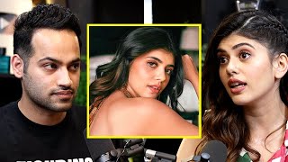 How To Approach A Girl Shared By Sanjana Sanghi  Raj Shamani Clips [upl. by Eilhsa604]