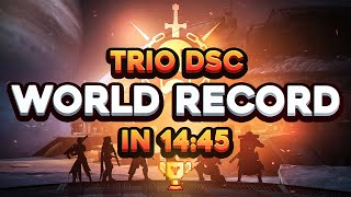 Trio Deep Stone Crypt World Record 1445 [upl. by Ehctav]