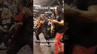 Armored Saint Krunch Kabinets Amps and Kables [upl. by Cestar534]