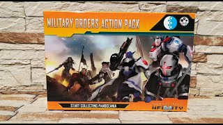 Destripando INFINITY MILITARY ORDERS ACTION PACK Unboxing [upl. by Ardnait]